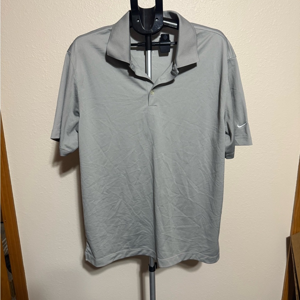 Nike Golf Men's Light Gray Polo Shirt